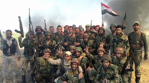 soldados sirios